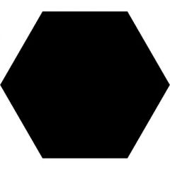 Универсальная плитка Codicer 95 Basic Hex 25x22 см Black