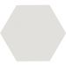 Универсальная плитка Itt Ceramic Hexa 23,2x26,7 см White