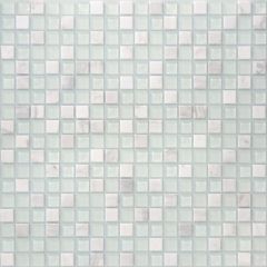 Мозаика LeeDo Caramelle - Naturelle Mont Blanc 30,5x30,5х0,4 см (чип 15x15x4 мм) (Mont Blanc 15x15x4)