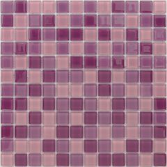 Мозаика LeeDo Caramelle - Acquarelle Viola 29,8х29,8x0,4 см (чип 23x23x4 мм) (Viola 23x23x4)