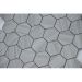 Мозаика LeeDo - Pietrine Hexagonal Marmara grey полированная 29,2x29,8х0,7 см (чип 23х40х7 мм) (Marmara grey POL hex 23x40x7)