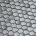 Мозаика LeeDo - Alchimia Argento grani hexagon 30х30x0,6 см (чип 23x13x6 мм) (Argento grani hexagon 23x13x6)