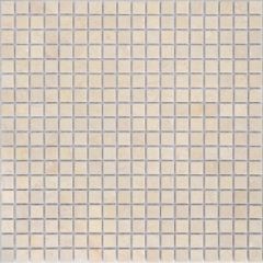 Мозаика LeeDo Caramelle - Pietrine Botticino матовая 30,5x30,5х0,4 см (чип 15x15x4 мм) (Botticino MAT 15x15x4)