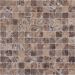 Мозаика LeeDo (Лидо Керамика) - Pietrine Emperador Dark матовая 29,8x29,8x0,4 см (чип 2,3x2,3x0,4 см) (Emperador Dark MAT 23x23x4)