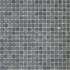 Мозаика LeeDo - Pietrine Nero Oriente матовая 30,5x30,5х0,4 см (чип 15x15x4 мм) (Nero Oriente MAT 15x15x4)