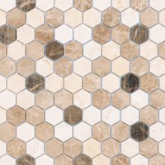 Мозаика LeeDo - Pietrine Pietra Mix 1 полированная 30,5x30,5х0,4 см (чип 15x15x4 мм) (Pietra Mix 1 POL 15x15x4)