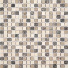 Мозаика LeeDo Caramelle - Pietrine Pietra Mix 1 матовая 30,5x30,5х0,4 см (чип 15x15x4 мм) (Pietra Mix 1 MAT 15x15x4)