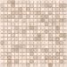 Мозаика LeeDo Caramelle - Pietrine Travertino Silver полированная 30,5x30,5х0,4 см (чип 15x15x4 мм) (Travertino Silver POL 15x15x4)