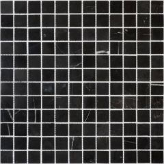 Мозаика LeeDo - Pietrine Nero oriente полированная 29,8x29,8x0,4 см (чип 48x48x4 мм) (Nero oriente POL 48x48x7)