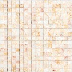 Мозаика LeeDo Caramelle - Pietrine Ragno Rosso полированная 30,5x30,5x0,7 см (чип 15x15x7 мм) (Ragno Rosso POL 15x15x7)