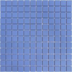 Мозаика LeeDo - LUniverso Abisso blu 30х30х0,6 см (чип 23x23x6 мм) из керамогранита неглазурованная с прокрасом в массе (Abisso blu 23x23x6)