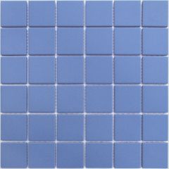 Мозаика LeeDo - LUniverso Abisso blu 30,5x30,5x0,6 см (чип 48x48x6 мм) из керамогранита неглазурованная с прокрасом в массе (Abisso blu 48x48x6)