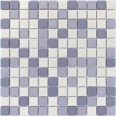 Мозаика LeeDo - LUniverso Aquario 30х30х0,6 см (чип 23x23x6 мм) из керамогранита неглазурованная с прокрасом в массе (Aquario 23x23x6)