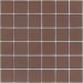 Мозаика LeeDo - LUniverso Nana bruna 30,5x30,5x0,6 см (чип 48x48x6 мм) из керамогранита неглазурованная с прокрасом в массе (Nana bruna 48x48x6)