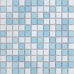 Мозаика LeeDo - LUniverso Uranio 30х30х0,6 см (чип 23x23x6 мм) из керамогранита неглазурованная с прокрасом в массе (Uranio 23x23x6)