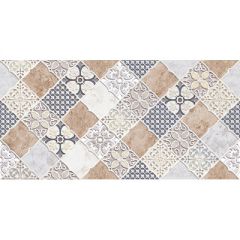 Декор Alma Ceramica (Альма Керамика) Poleo 24,9х50х0,75 см Серый DWU09PLO024