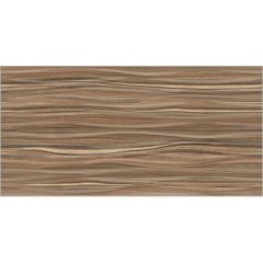Настенная плитка Alma Ceramica Плессо 249х500х8.5 мм Коричневая TWU09PLS404