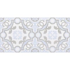 Настенная плитка Laparet Depo 25х50 см Голубая 34017