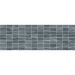 Мозаика Laparet (Лапарет) Zen 20х60 см Черная MM60068