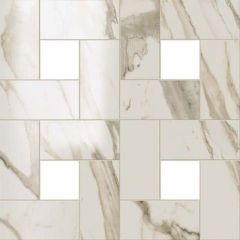 Декор Atlas Concorde Supernova Marble Calacatta Gold Mosaic Lap 45x45 см (610110000063)