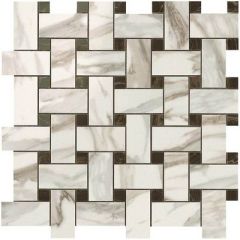 Мозаика Atlas Concorde Supernova Marble Calacatta Gold Twist Mosaic 30,5x30,5 см (600110000069)