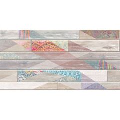Настенная плитка Azori Shabby 31,5х63 см Разноцветная 507371101