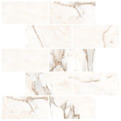Мозаика Kerranova Marble Trend 30,7х30,7 см Калакатта голд (K-1001/MR/m13/307x307)