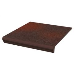 Ступень прямая с капиносом Paradyz Cloud Brown Duro 30х33 см 10017