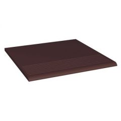 Ступень прямая Paradyz Natural Brown Plain 30х30 см 100025