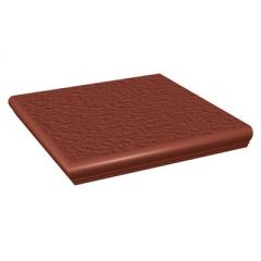 Ступень угловая с капиносом Paradyz Natural Rosa Duro 33х33 см 100045