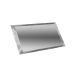 Прямоугольная зеркальная серебряная плитка ДСТ 12х24 см ПЗС1-01 БП000011171