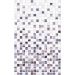 Керамическая плитка настенная М-Квадрат (Кировская керамика) под мозаику PiezaROSA Нео Фиолетовый 25х40 см (122880)