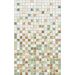 Керамическая плитка настенная М-Квадрат (Кировская керамика) под мозаику PiezaROSA Нео Зеленый 25х40 см (122822)