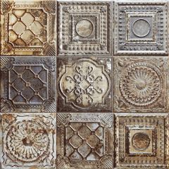 Плитка настенная Mainzu Tin-Tile Rusty Mix 20х20 см (78797323)