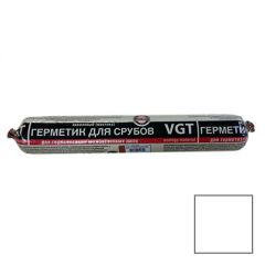 Герметик акриловый (мастика) VGT для срубов Белый NCS S 0300-N 0,9 кг