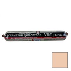 Герметик акриловый (мастика) VGT для срубов Бук NCS S 3020-Y70R 0,9 кг