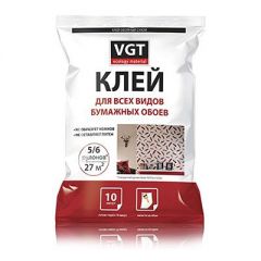 Клей VGT для бумажных обоев 0,2 кг