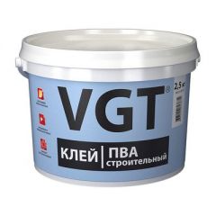 Клей VGT ПВА строительный 2,5 кг