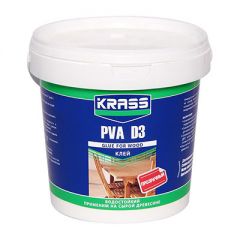 Клей для древесины Krass PVA D3 водостойкий 0,5 л