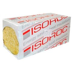 Базальтовая вата Isoroc Изолайт 1000х600х50 мм 8 шт (50 кг/м3; 0,24 м3; 4,8 м2)
