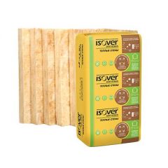 Теплоизоляция Isover (Изовер) Теплые стены 1170х610х50 мм, 14 шт (48 кг/м3; 0.5 м3; 9.9918 м2)