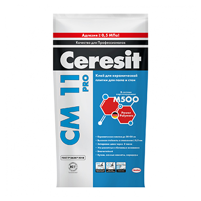 Клей для плитки Ceresit PRO CM 11 5 кг