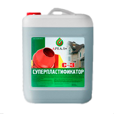 Суперпластификатор С-3 Ареал+ (Areal+) Стандарт (А-519) 5 л