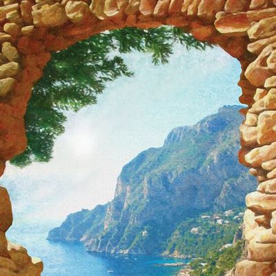 Панно Loymina (Лоймина) Illusion vol. II Scenery 3х2 м (DS 017) м2