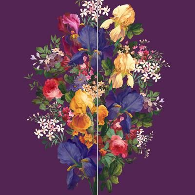 Панно Loymina (Лоймина) Jetset 3х2 м (Jet10 022 B2) м2