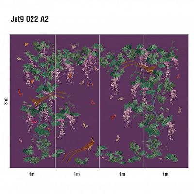 Панно Loymina (Лоймина) Jetset 3х4 м (Jet9 022 A2) м2