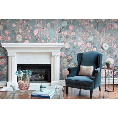 Панно Affresco (Аффреско) Цветариум Арт. Bird kigdom Сolor 2