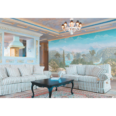 Панно Affresco (Аффреско) Цветариум Арт. Mauntain Scenery Сolor 1