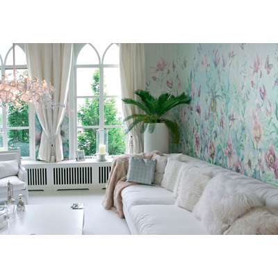 Панно Affresco (Аффреско) Цветариум Арт. WaterСolor Flower Сolor 3