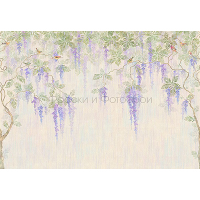 Фреска Affresco (Аффреско) Ботаника Лес Пестрые соцветия Арт. ID136054